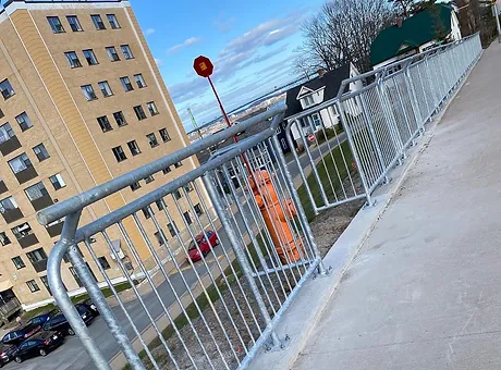 Welded commercial railings